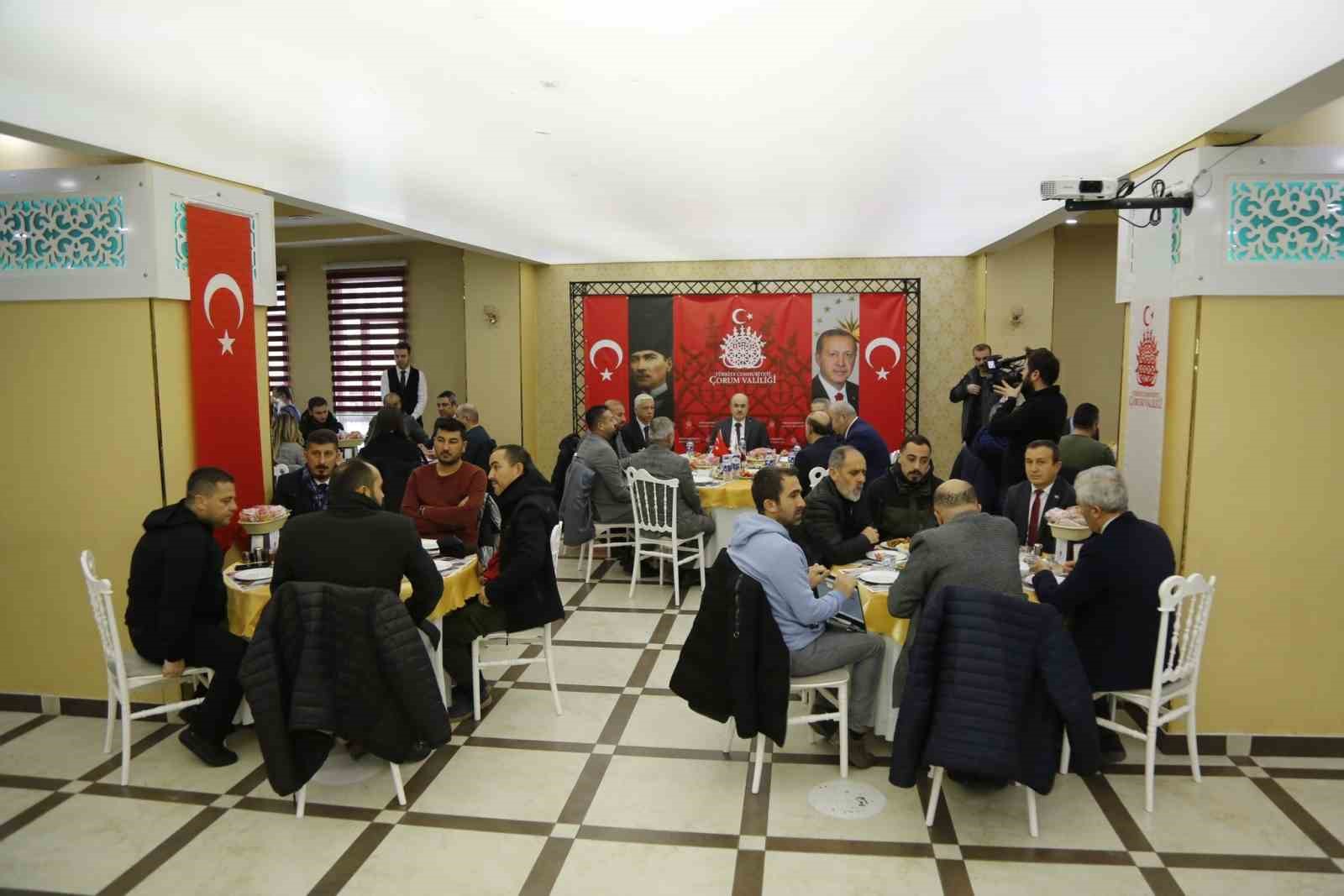 Vali Dağlı; "Çorum sanayisini daha ileri götürmek için çalışmalarımız devam ediyor”