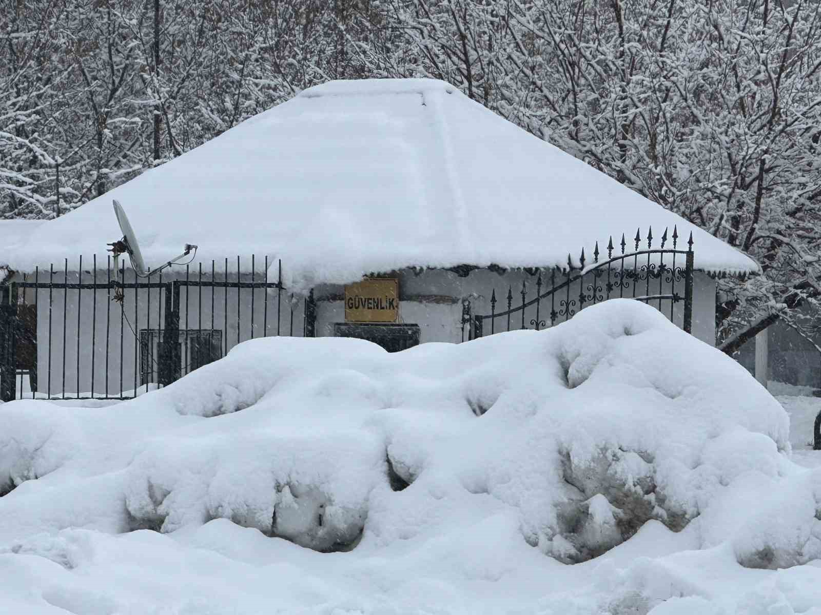 Yüksekova’da kar yağışı
