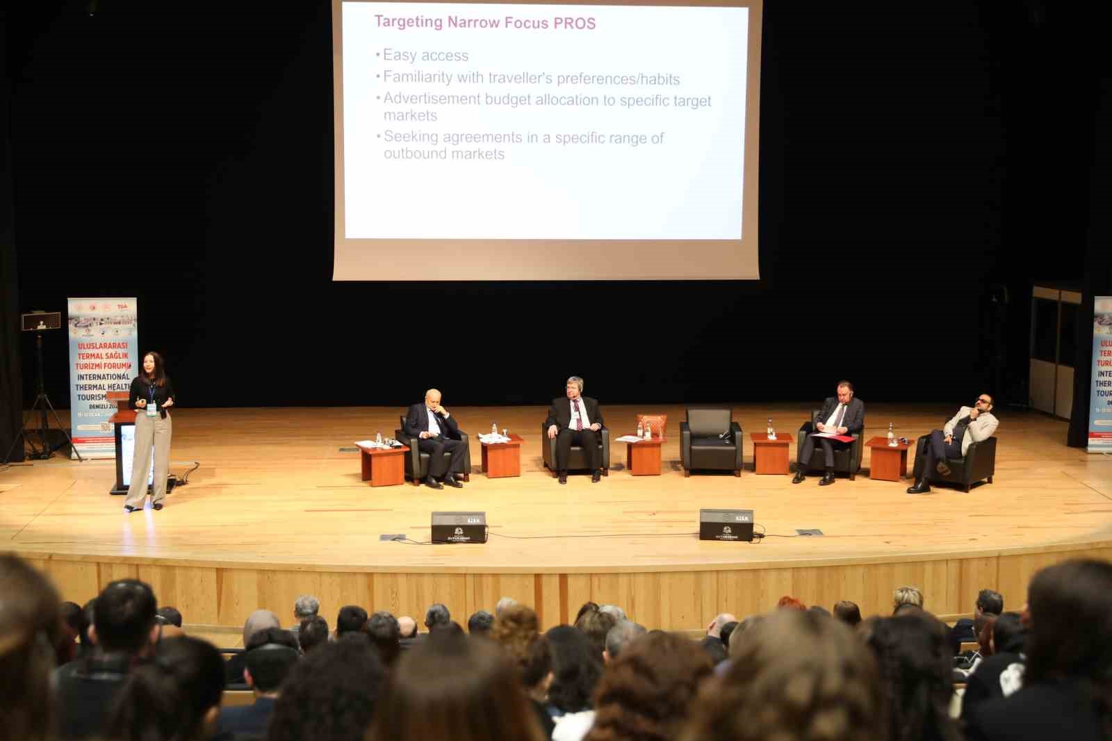 Uluslararası Termal Sağlık Turizm Forumu 2024 Denizli&rsquo;nin ev sahipliğinde başladı
