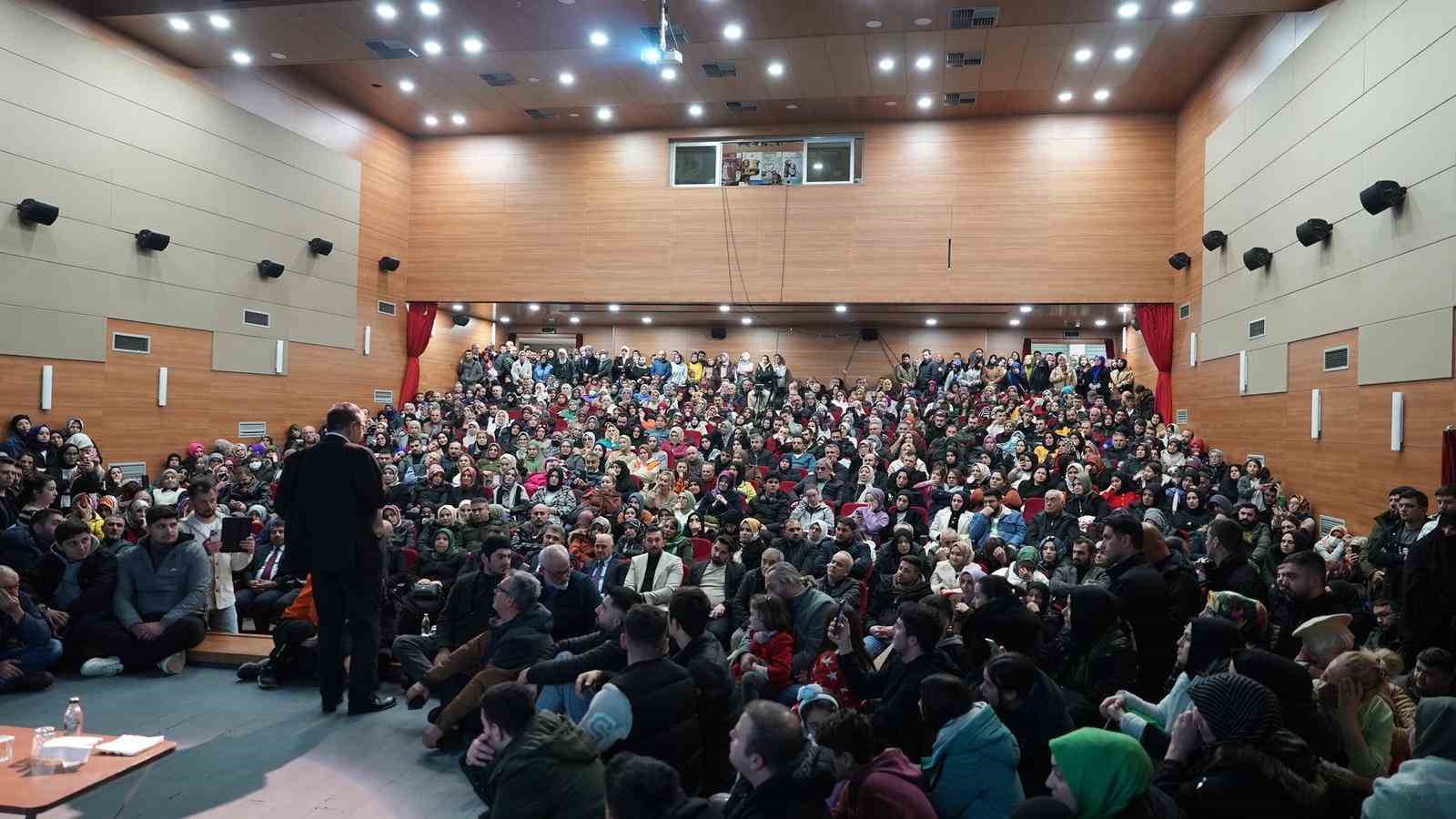 Düzceliler, duygu yoğunluğu dolu bir gece yaşadı
