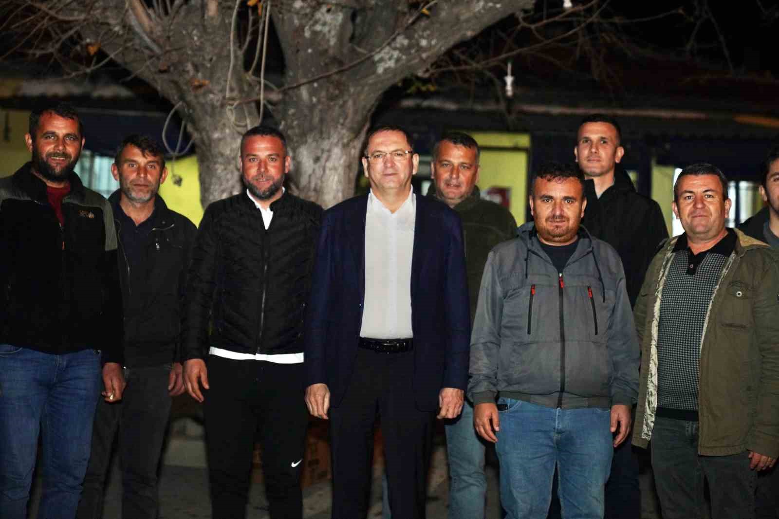 Başkan Mesut Ergin Kırsal Mahallelerde