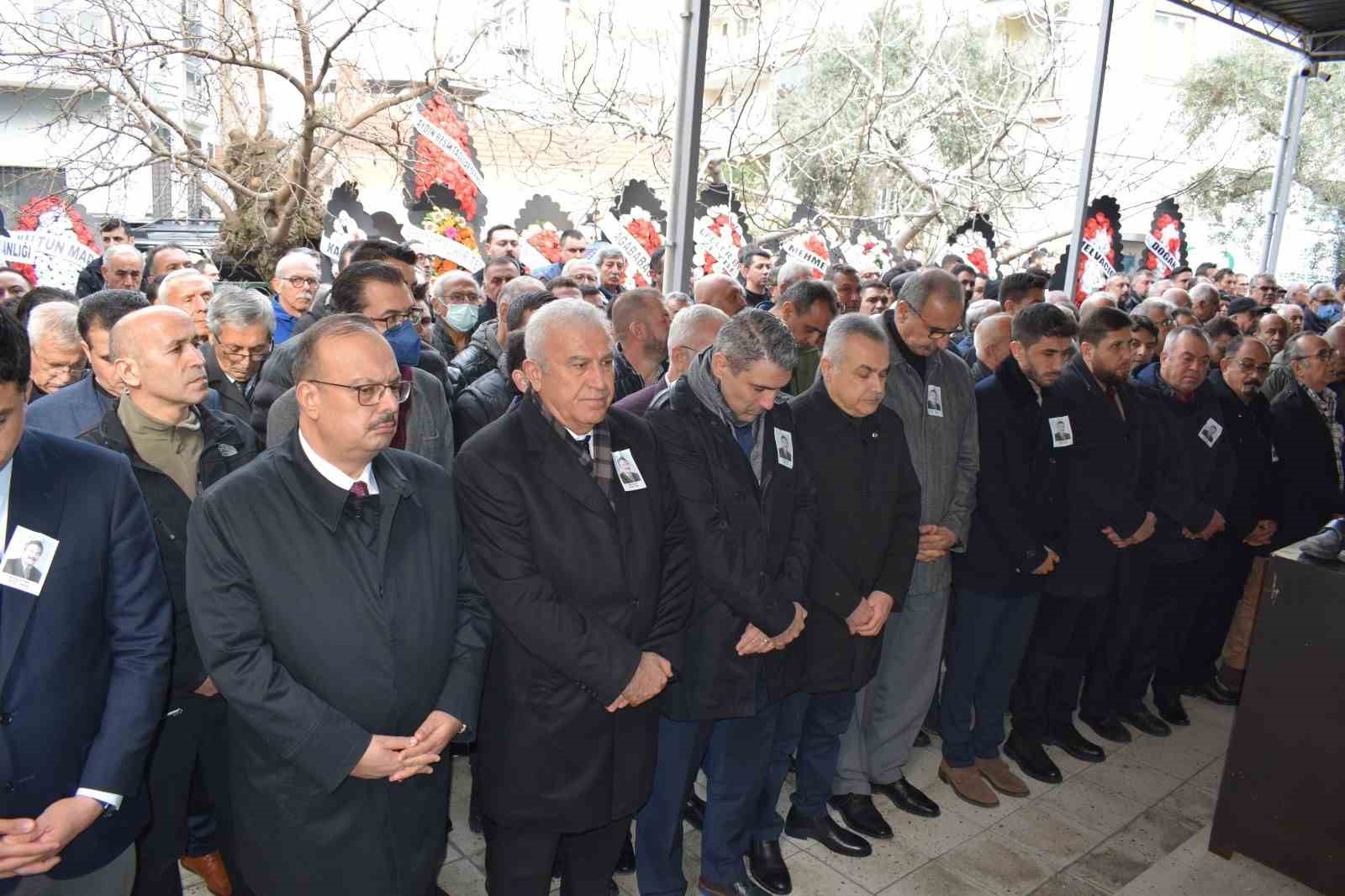 Başkan Atay’ın ağabeyi son yolculuğuna uğurlandı