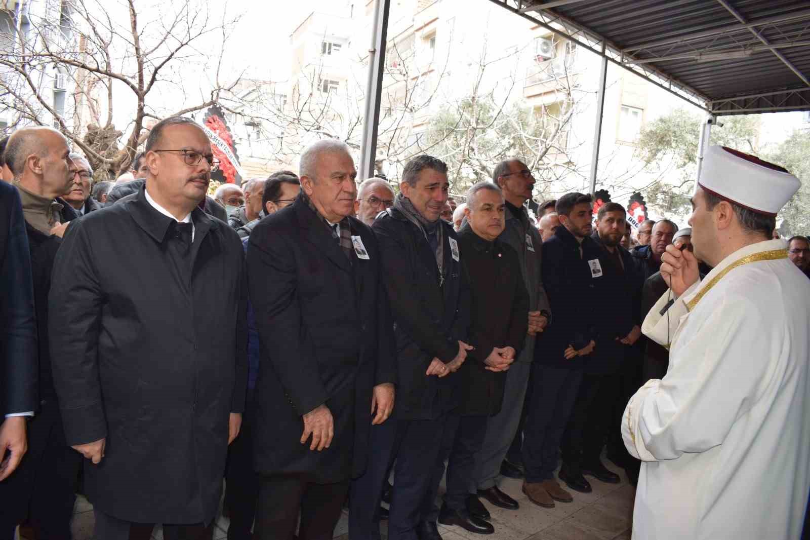 Başkan Atay’ın ağabeyi son yolculuğuna uğurlandı
