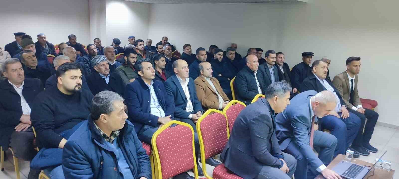 Kırsal kalkınma yatırımları programı bilgilendirme toplantısı yapıldı.
