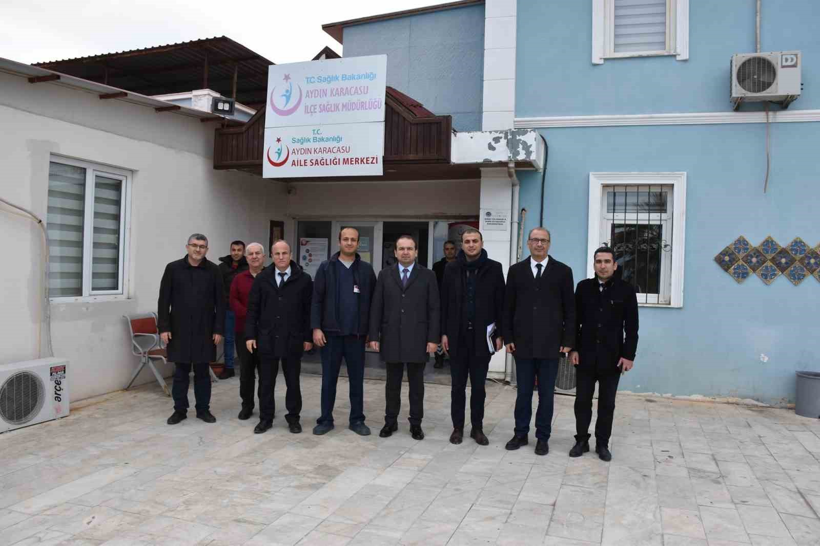 Sağlık Müdürü Şenkul, Karacasu’daki hastanede incelemede bulundu