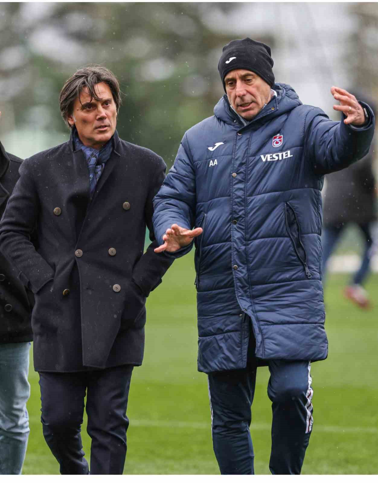 Montella’dan Trabzonspor’a ziyaret