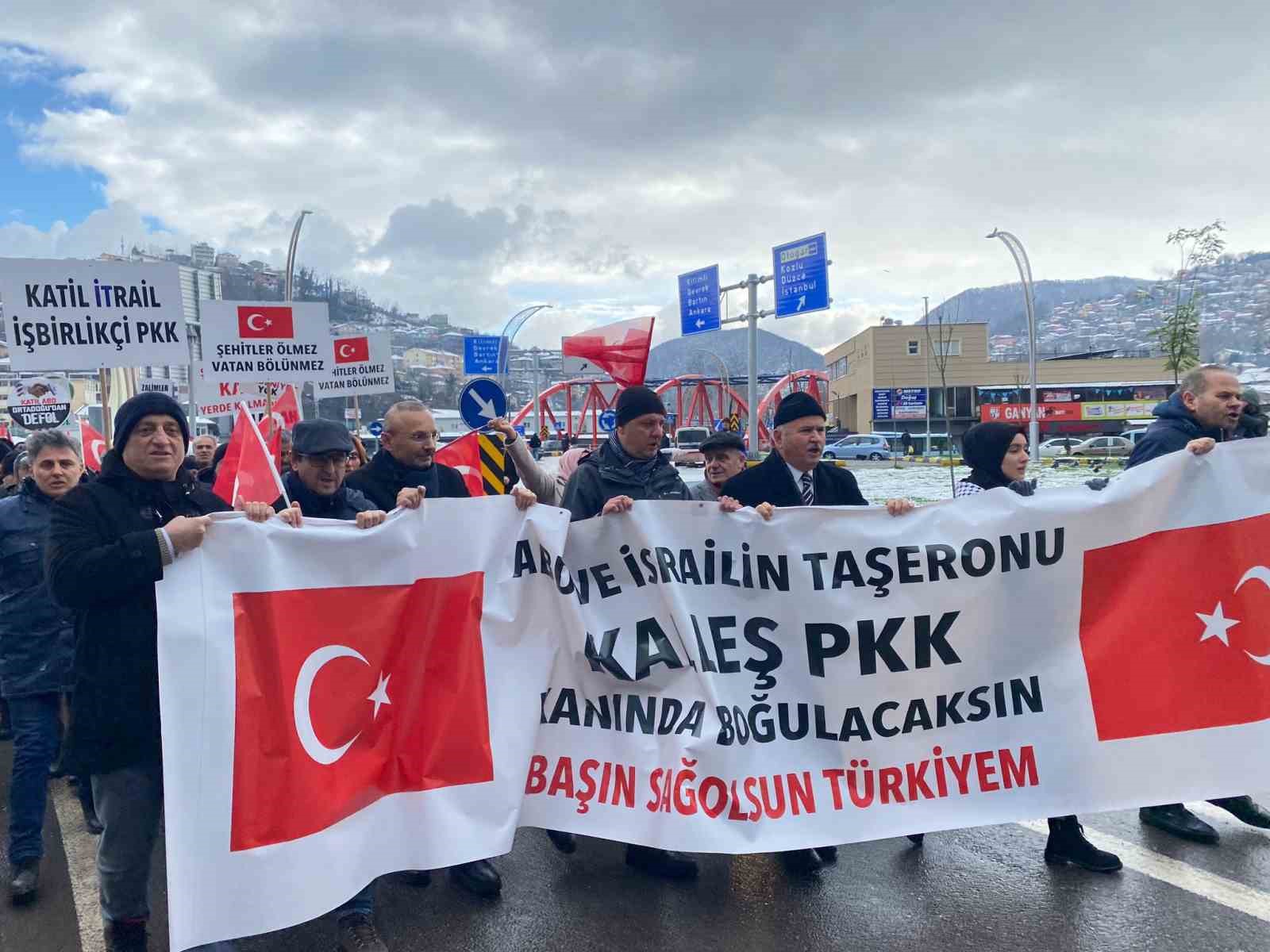 Zonguldak&rsquo;ta şehitlere saygı y&uuml;r&uuml;y&uuml;ş&uuml;

