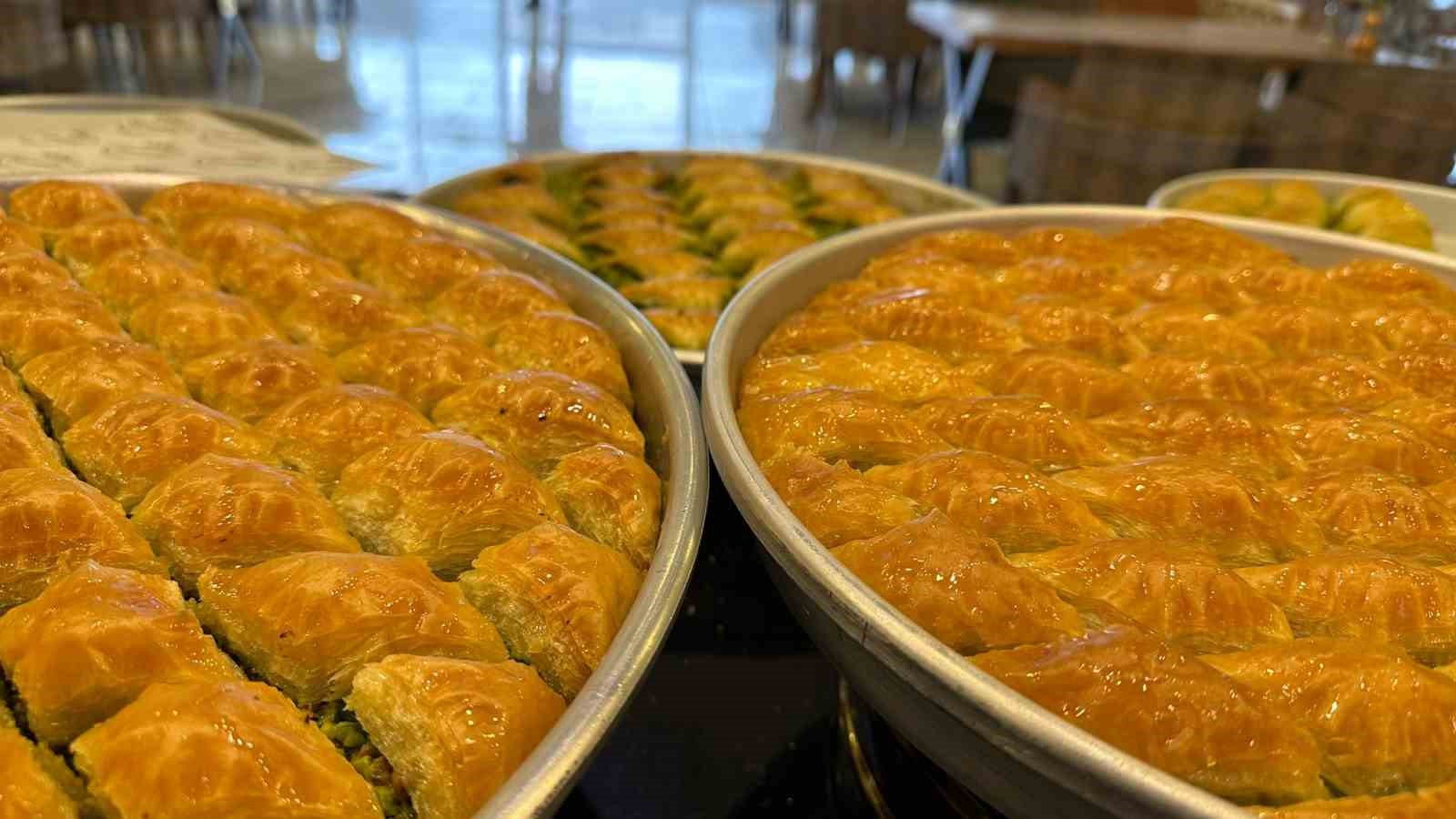 Gaziantepli firmadan 75 ton baklava ile ihracat rekoru
