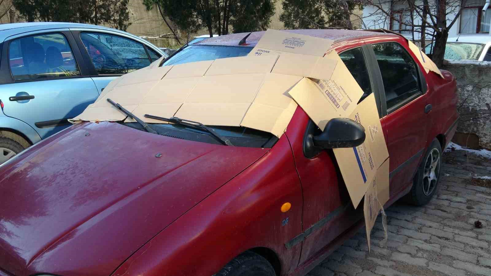 Yozgat buz kesti, termometreler eksi 10 dereceyi g&ouml;sterdi
