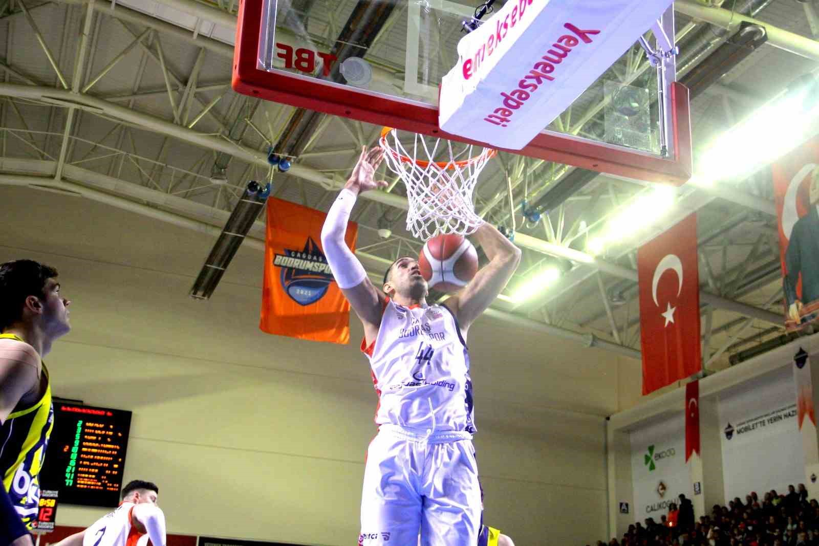 Türkiye Sigorta Basketbol Süper Ligi: Çağdaş Bodrumspor: 92 - Fenerbahçe Beko: 93

