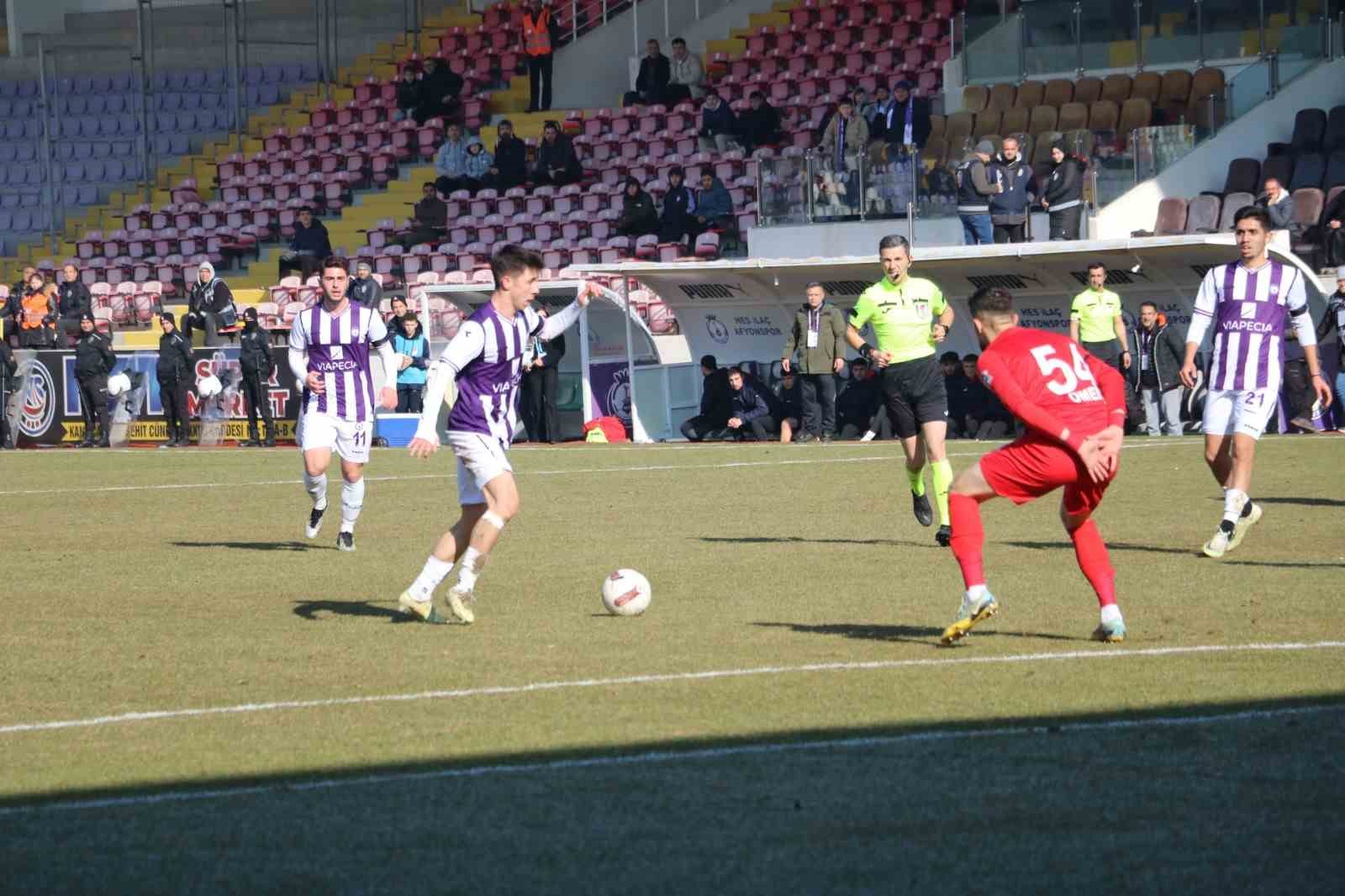 TFF 2. Lig: Afyonspor:1 - Serik Belediyespor: 2