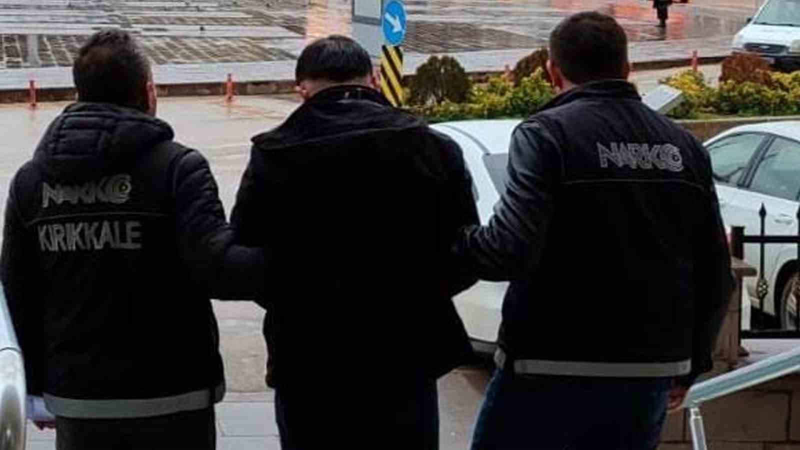 Kırıkkale’de uyuşturucu ticaretine tutuklama