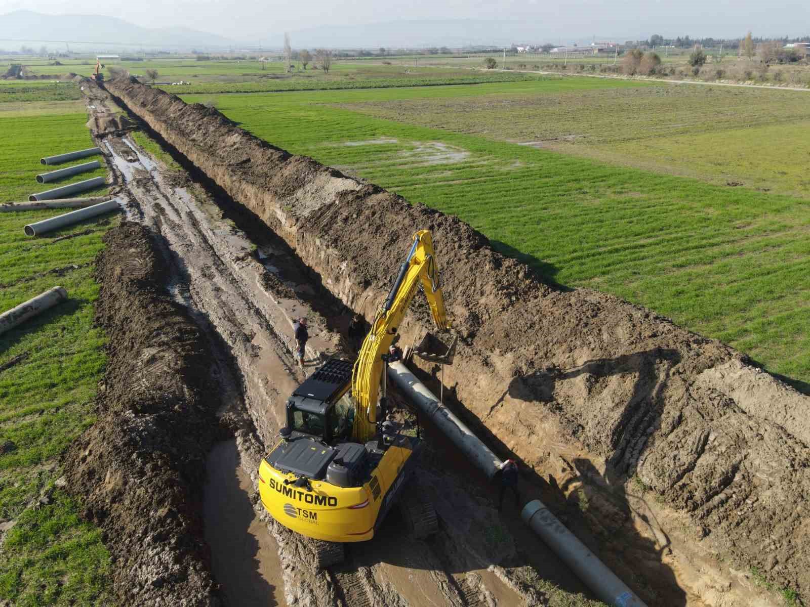 Çine Ovası modern sulama ile tanışacak
