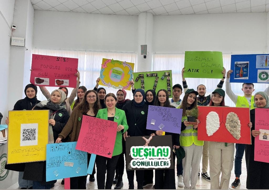 Kütahya’da "Bağımlı olma özgür ol" etkinliği