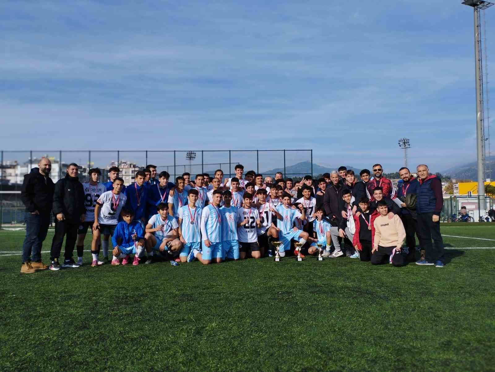 Aydın’da Genç Erkekler Futbol İl Birinciliği heyecanı sona erdi