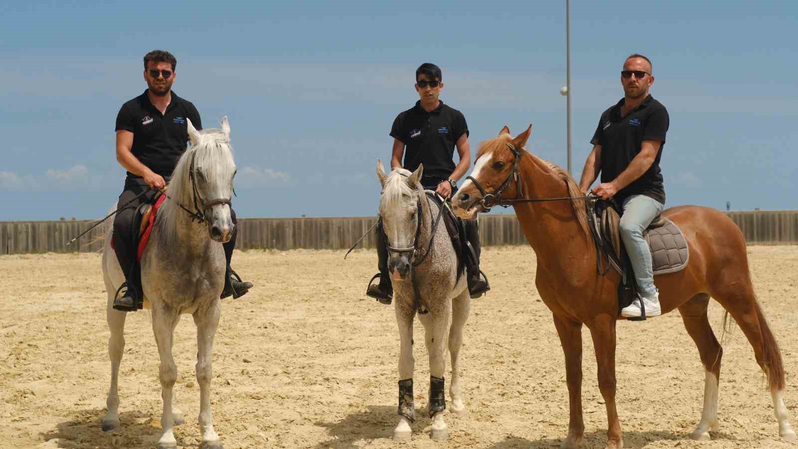 Atlı Spor Tesisleri’ne yoğun ilgi