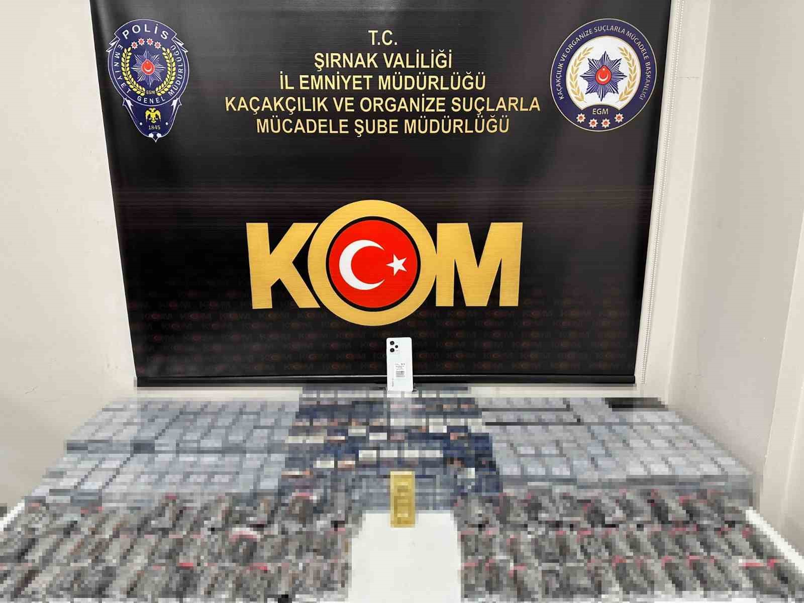 Şırnak’ta asayiş ve kaçakçılık olaylarında 43 şüpheli gözaltına alındı