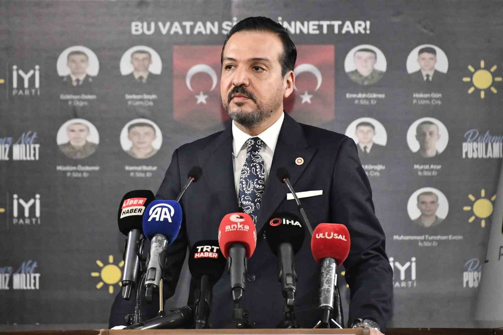 İYİ Parti Sözcüsü Zorlu: &quot;(Bilecik Belediyesinin İYİ Parti’ye geçmesi) Kimin oy verdiği belli değilken öngörü üzerinden partimize yeni bir algı operasyonu yapılmasını yadırgıyoruz&quot;