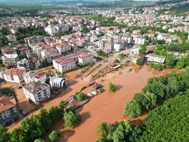 Bartın’da sele sebep olan yağmur suları artık su kıtlığına çözüm olacak