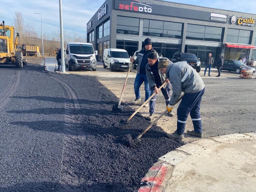 Galericiler Sitesi’ne sıcak asfalt