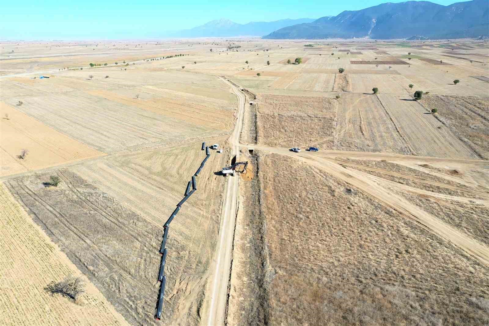 Bozkurt’ta 6 bin 600 dekar tarım arazisi modern sulamaya kavuşuyor
