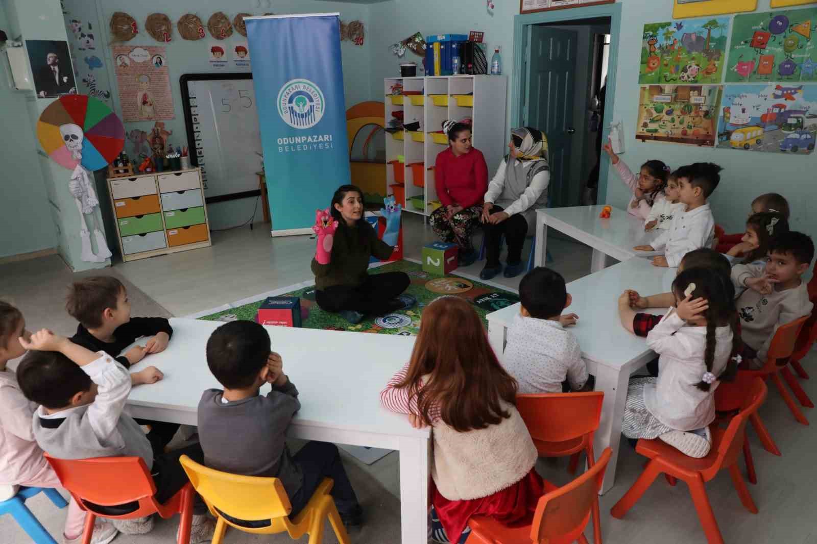 Odunpazarı Belediyesi, kreşlerde enerji tasarrufunu anlattı