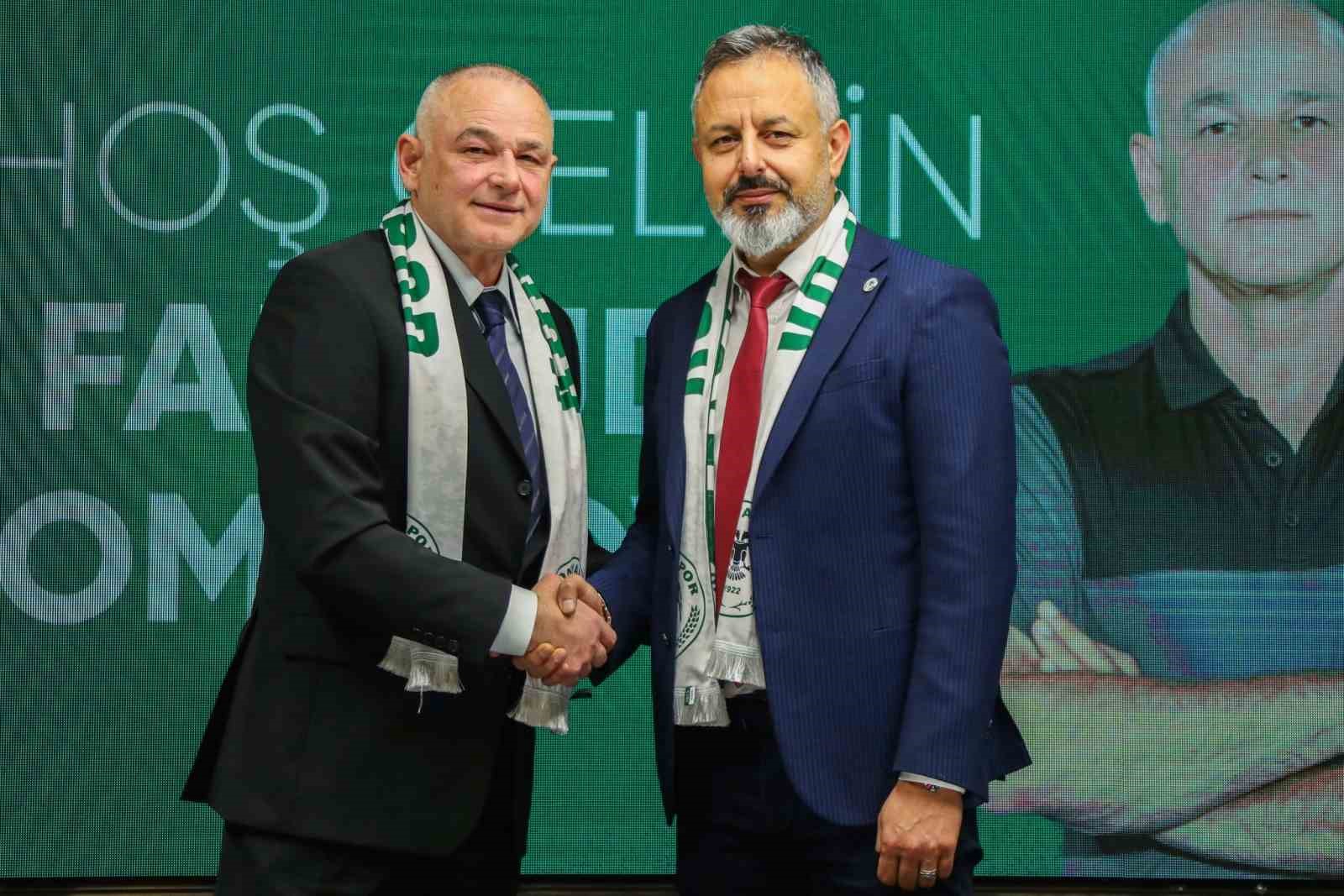 Konyaspor, teknik direkt&ouml;r Fahrudin Omerovic ile resmi s&ouml;zleşme imzaladı
