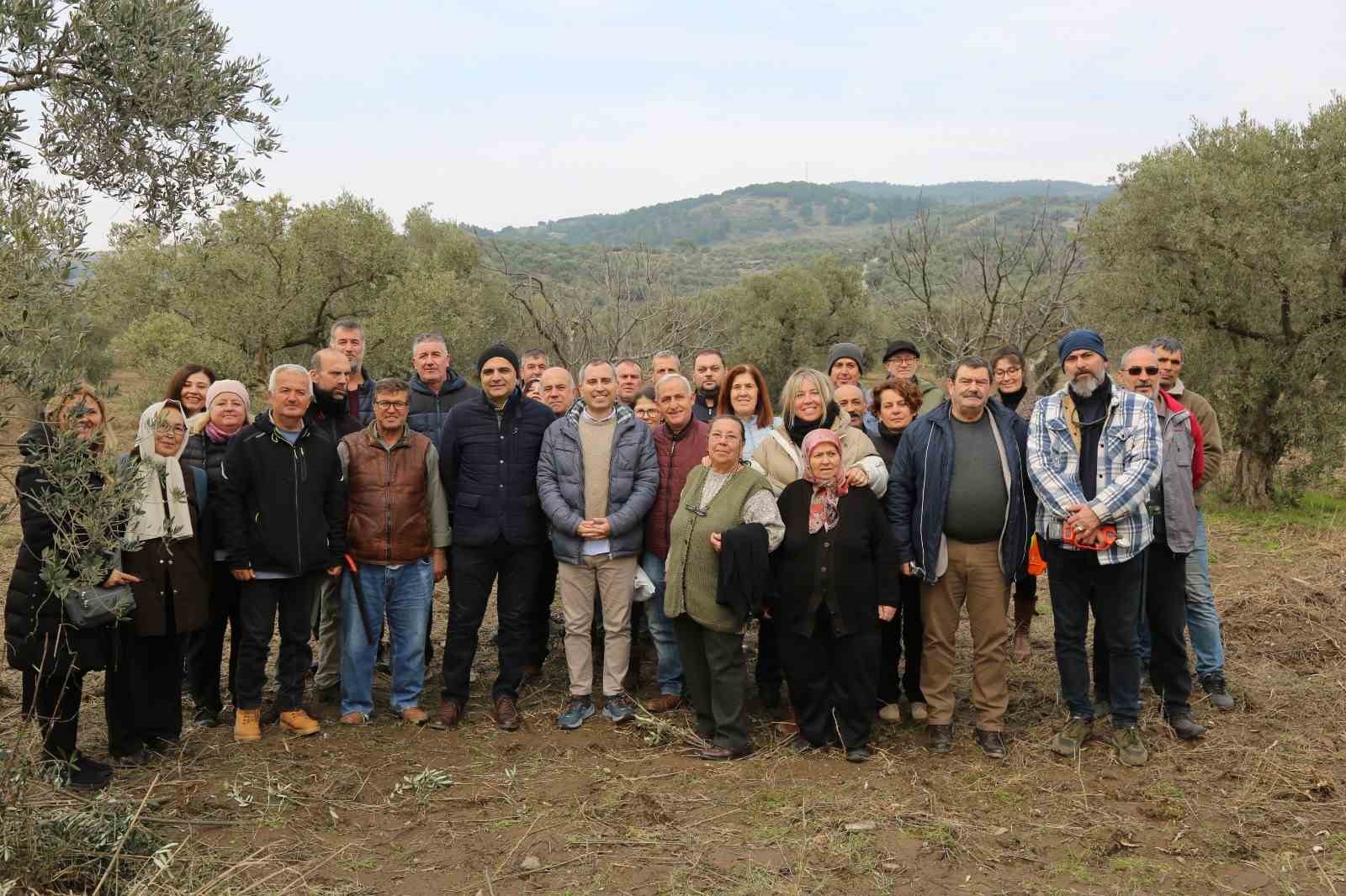 Yaşam Köyü Toprak Okulundaki zeytin budama eğitimlerine yoğun ilgi
