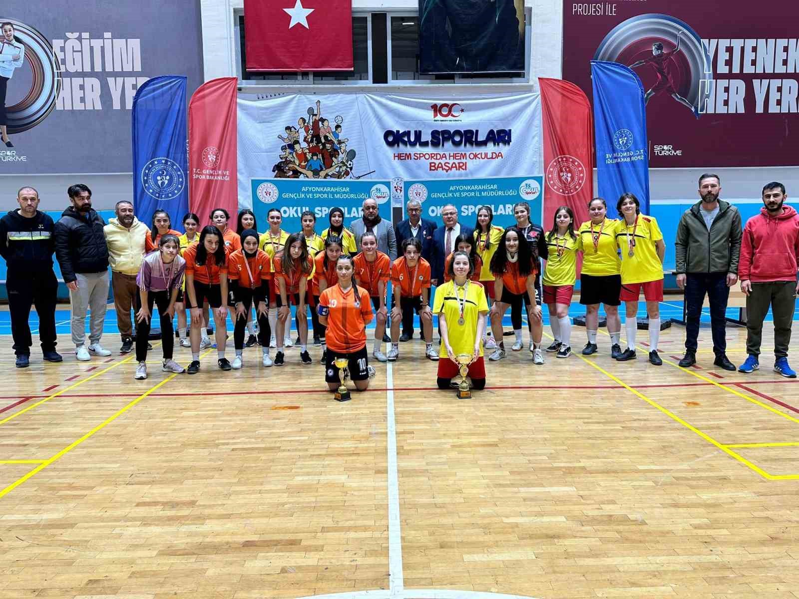 Genç Kızlar Okul Sporları Futsal Müsabakaları tamamlandı
