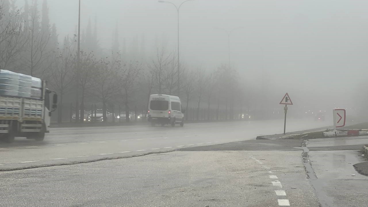 Gaziantep yoğun sis
