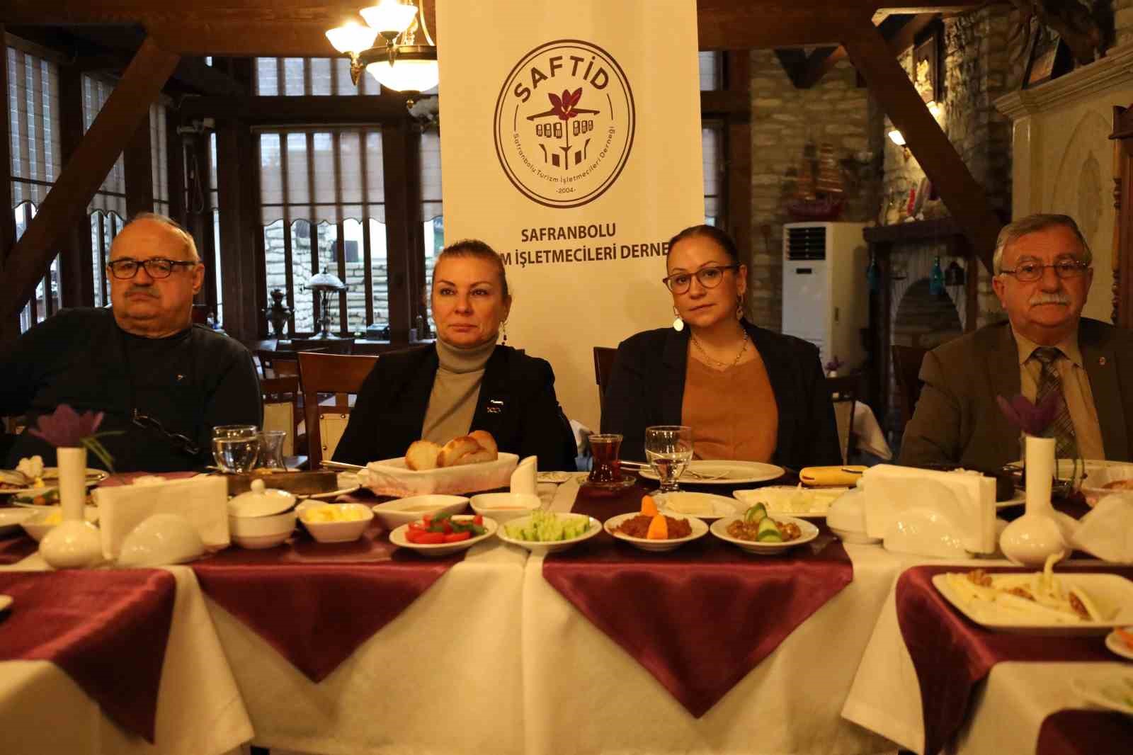 Safranbolu’da 2024 yılı turizm hedefleri konuşuldu
