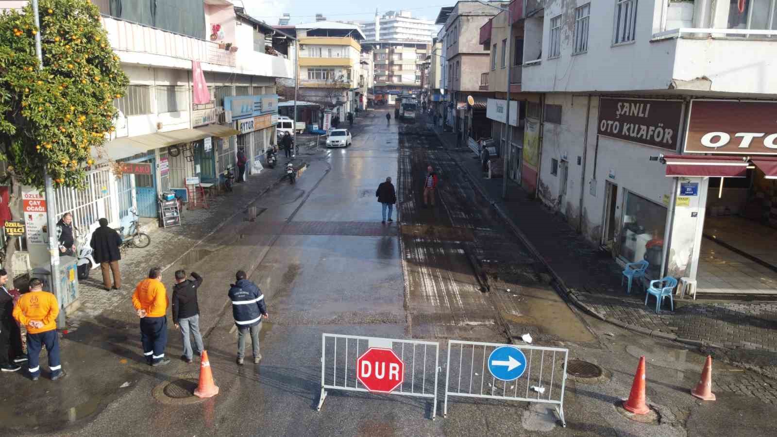 Nazilli’de altyapısı yetersiz olan cadde yenileniyor