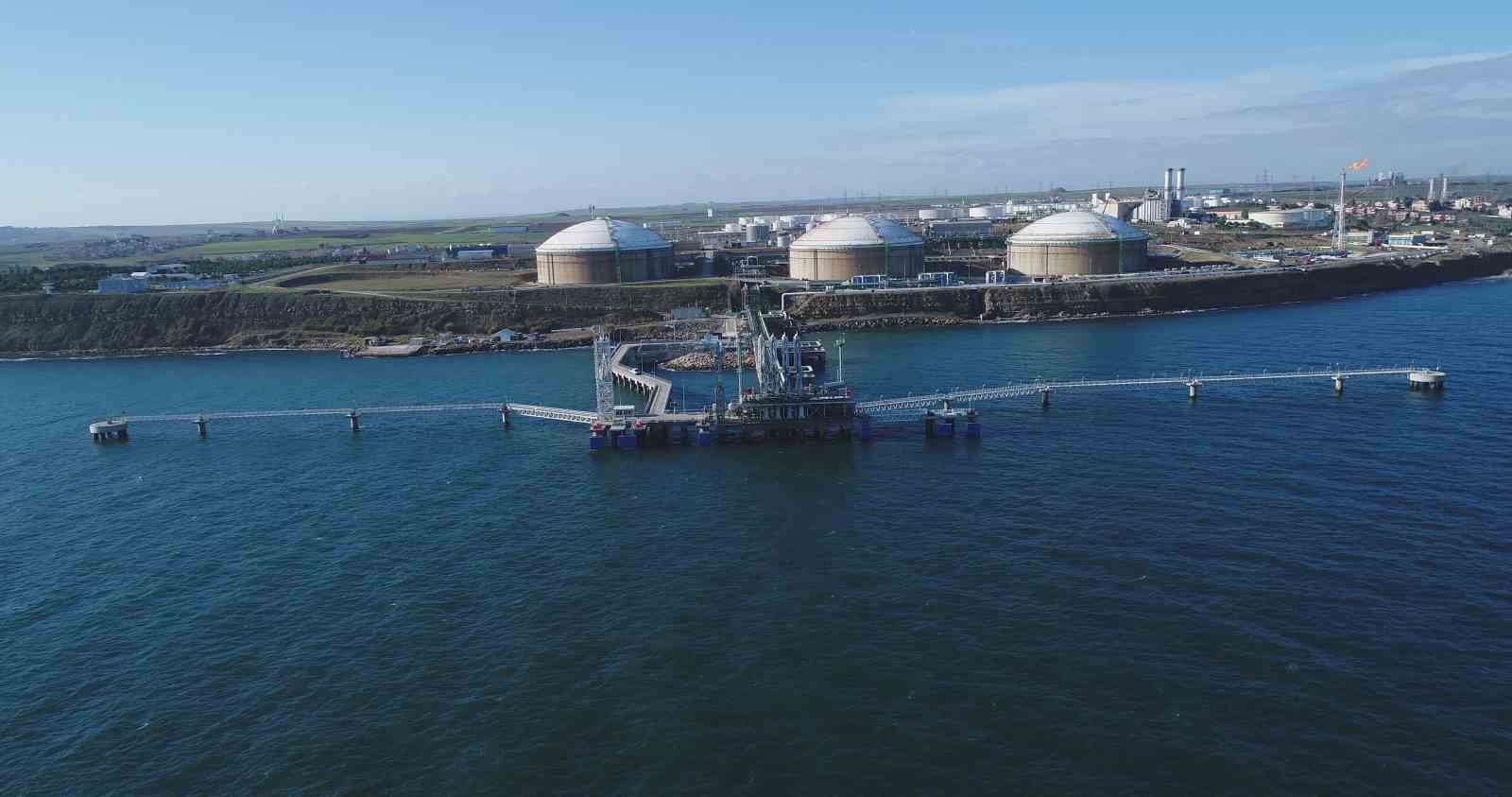 Vali Soyt&uuml;rk, BOTAŞ LNG depolama tesisini inceledi
