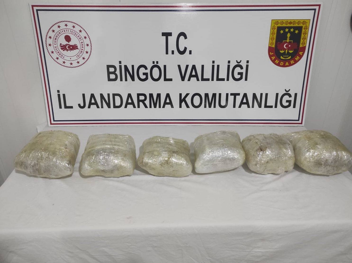 Bingöl’de uyuşturucu operasyonu: 2 gözaltı