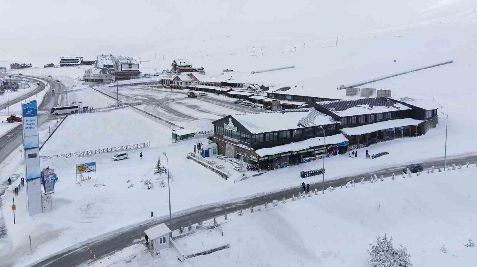 Erciyes’te sömestir hareketliliği: Otellerde doluluk oranı yüzde 80