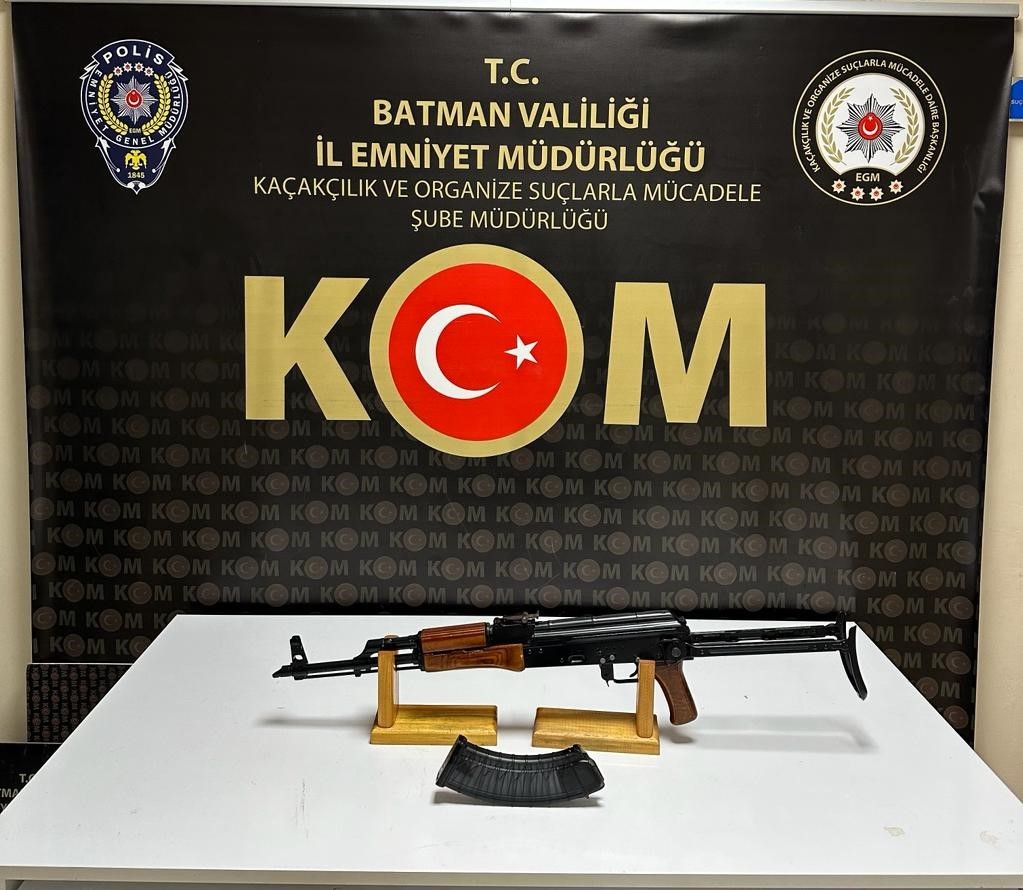 Batman’da silah kaçakçılığı operasyonu: 3 tutuklama