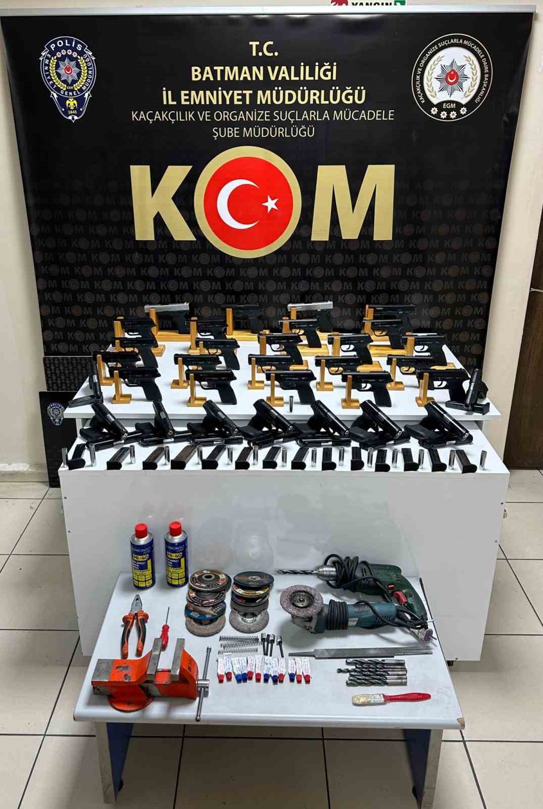 Batman’da silah kaçakçılığı operasyonu: 3 tutuklama
