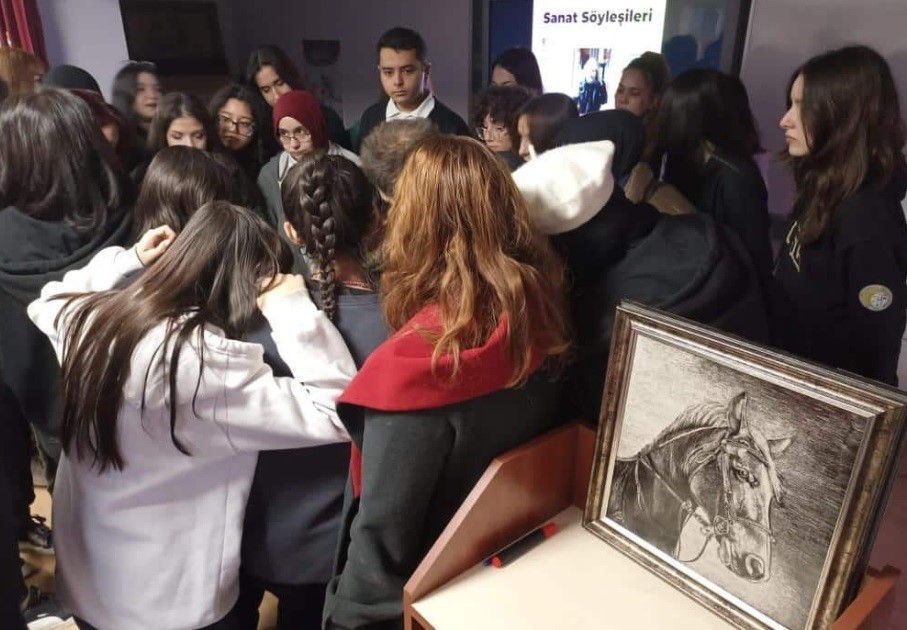 K&uuml;tahya&rsquo;da Sigrafitto sanatına ilgi
