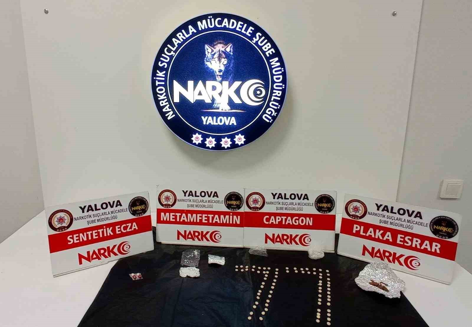 Yalova’daki uyuşturucu operasyonlarında 3 zanlı tutuklandı