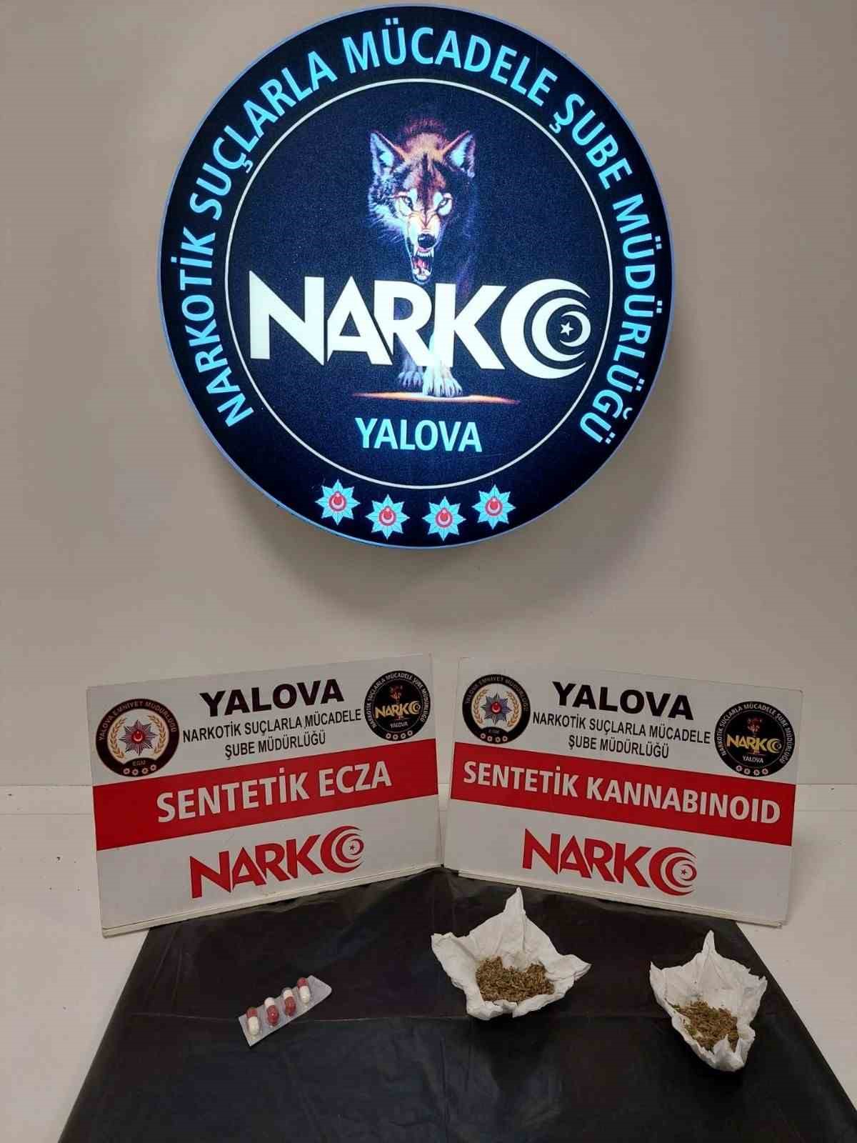 Yalova&rsquo;daki uyuşturucu operasyonlarında 3 zanlı tutuklandı
