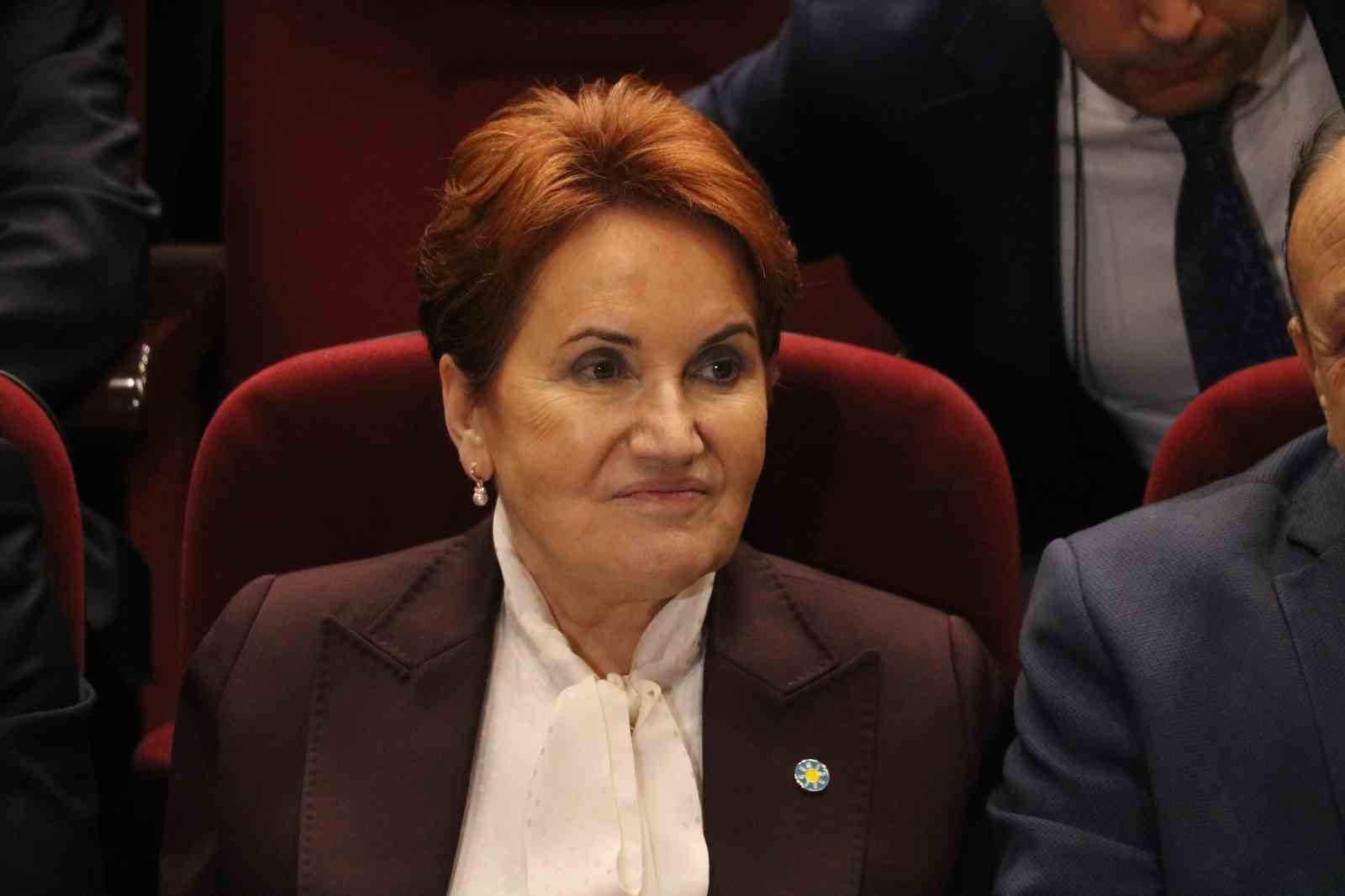 İYİ Parti Genel Başkanı Akşener: “El sıkıştık ama başaramadık"
