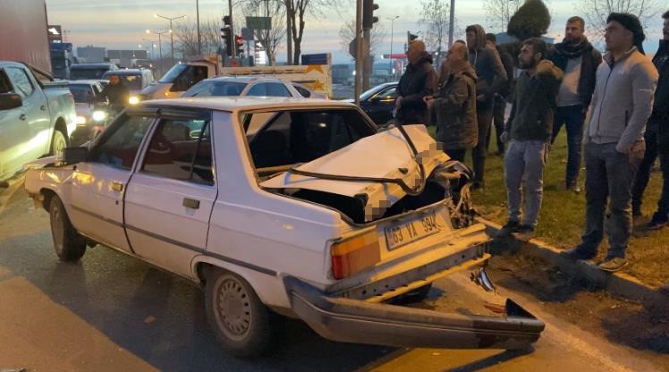 Siverek’te zincirleme kaza: 2 yaralı