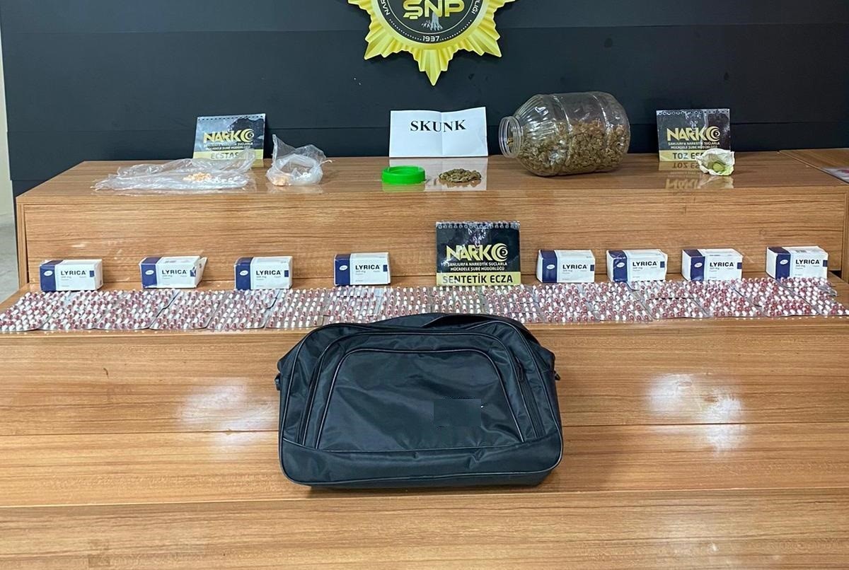 Şanlıurfa’da uyuşturucu operasyonu: 5 gözaltı