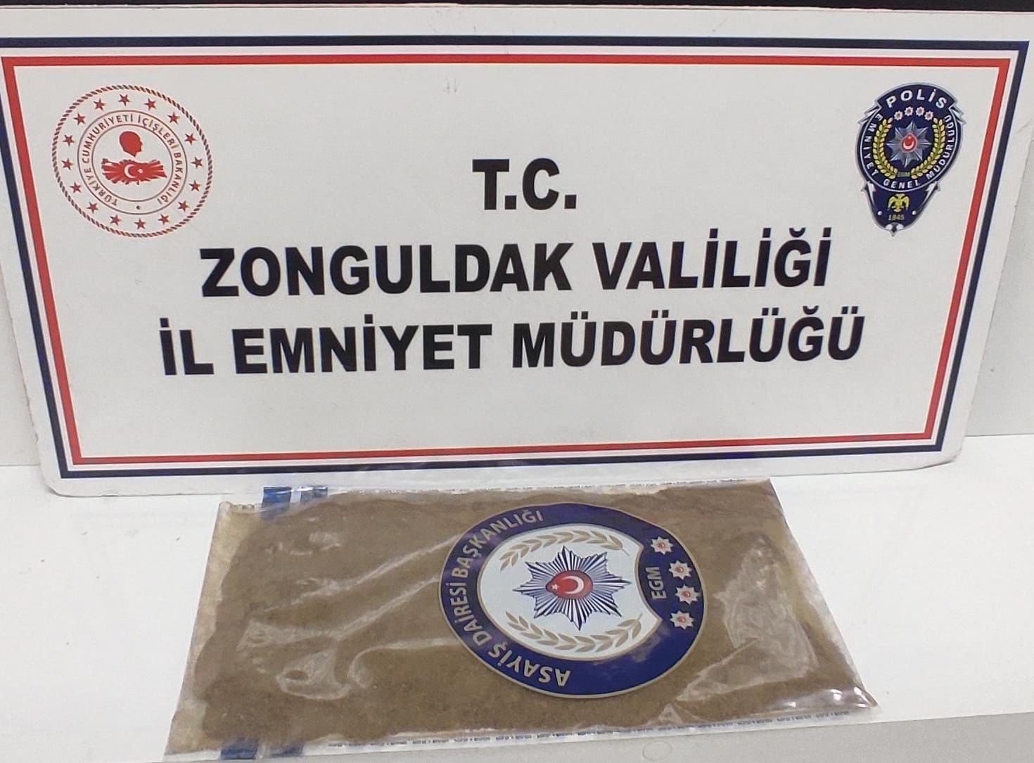 Zonguldak’ta uyuşturucu operasyonunda 2 şüpheli tutuklandı