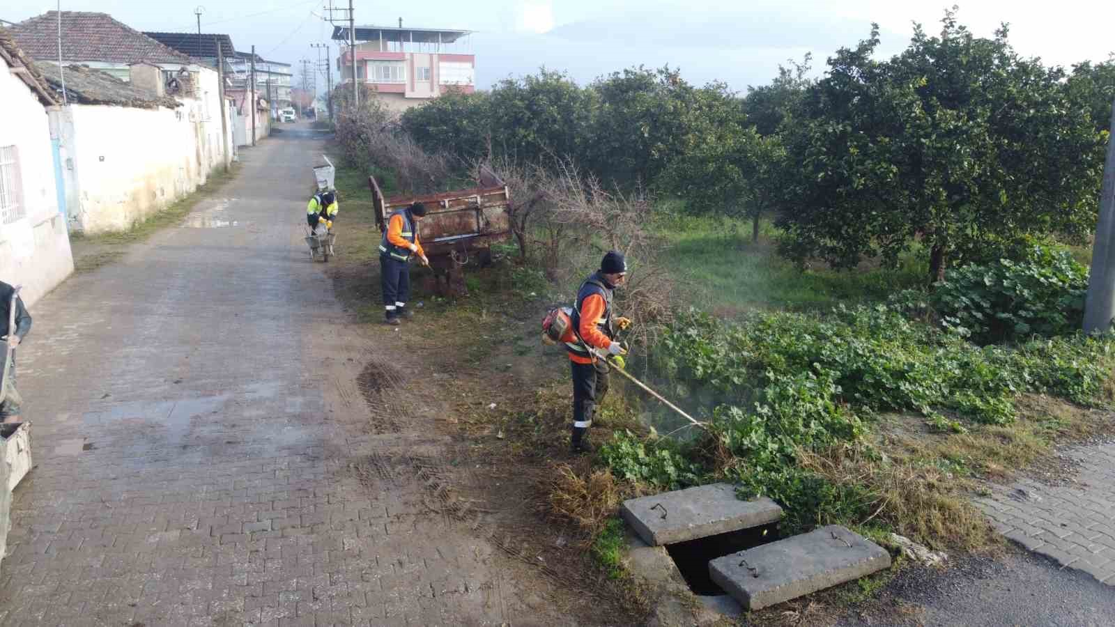 Nazilli Belediyesi temizlik çalışmaları sürüyor
