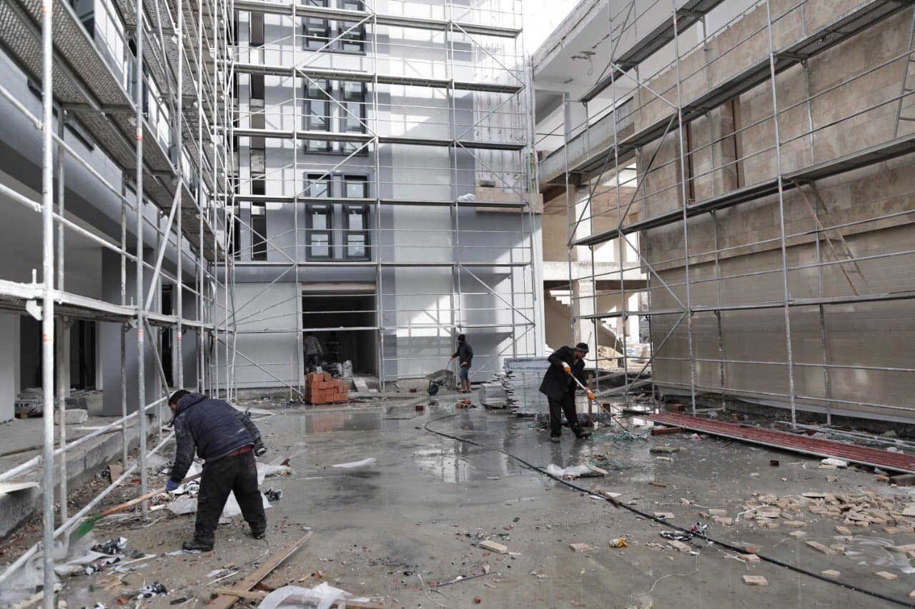 30 Ağustos İş Merkezi ve Zanaat Çarşısı inşaatında geri sayım