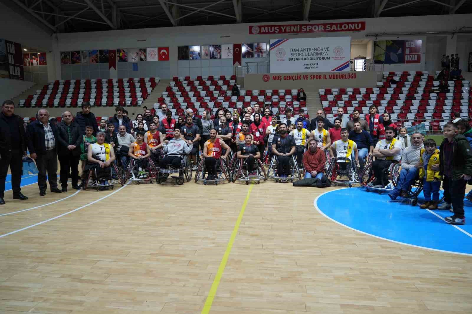 Tekerlekli Sandalye Basketbol Süper Ligi: Muş BESK: 57 - Galatasaray: 77
