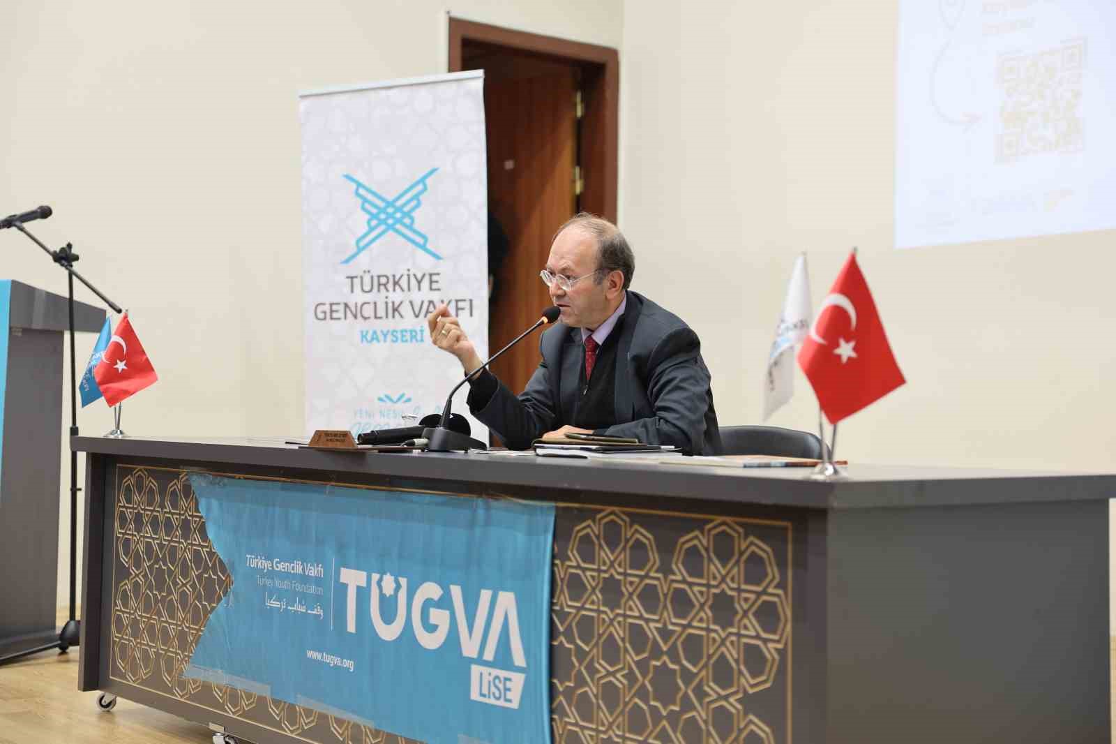 Başkan Büyükkılıç TÜGVA’nın ‘Köklerden Göklere’ konferansına katıldı