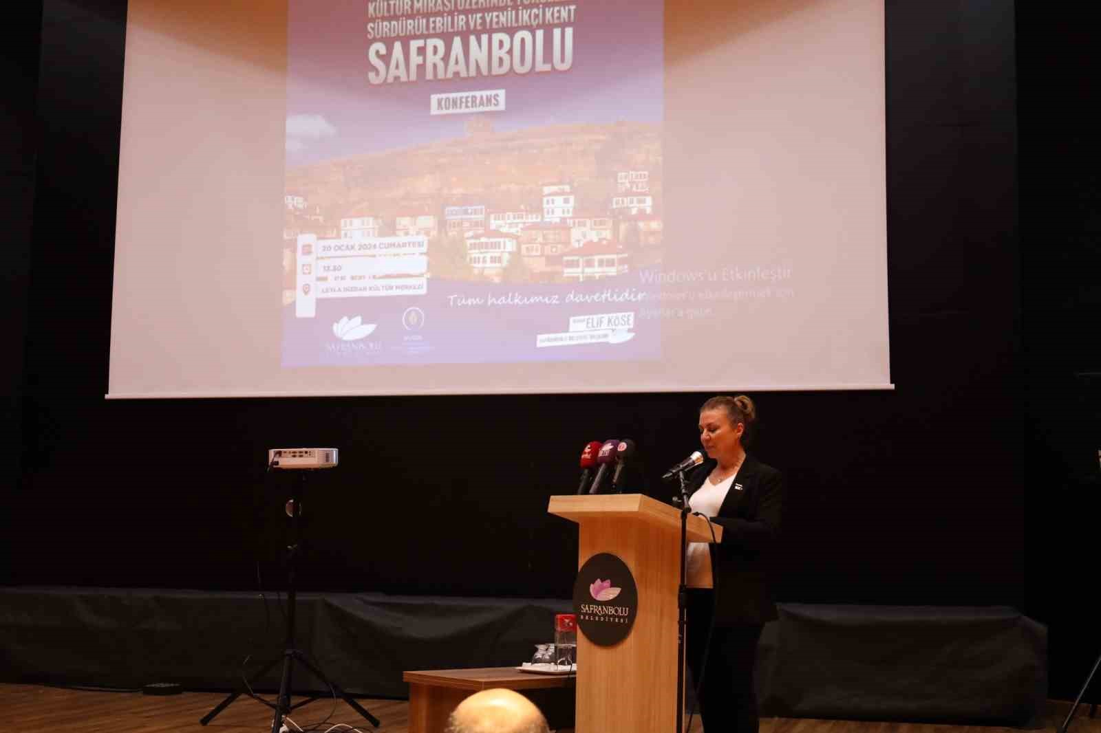 Yenilikçi Kent Safranbolu Konferansı yapıldı