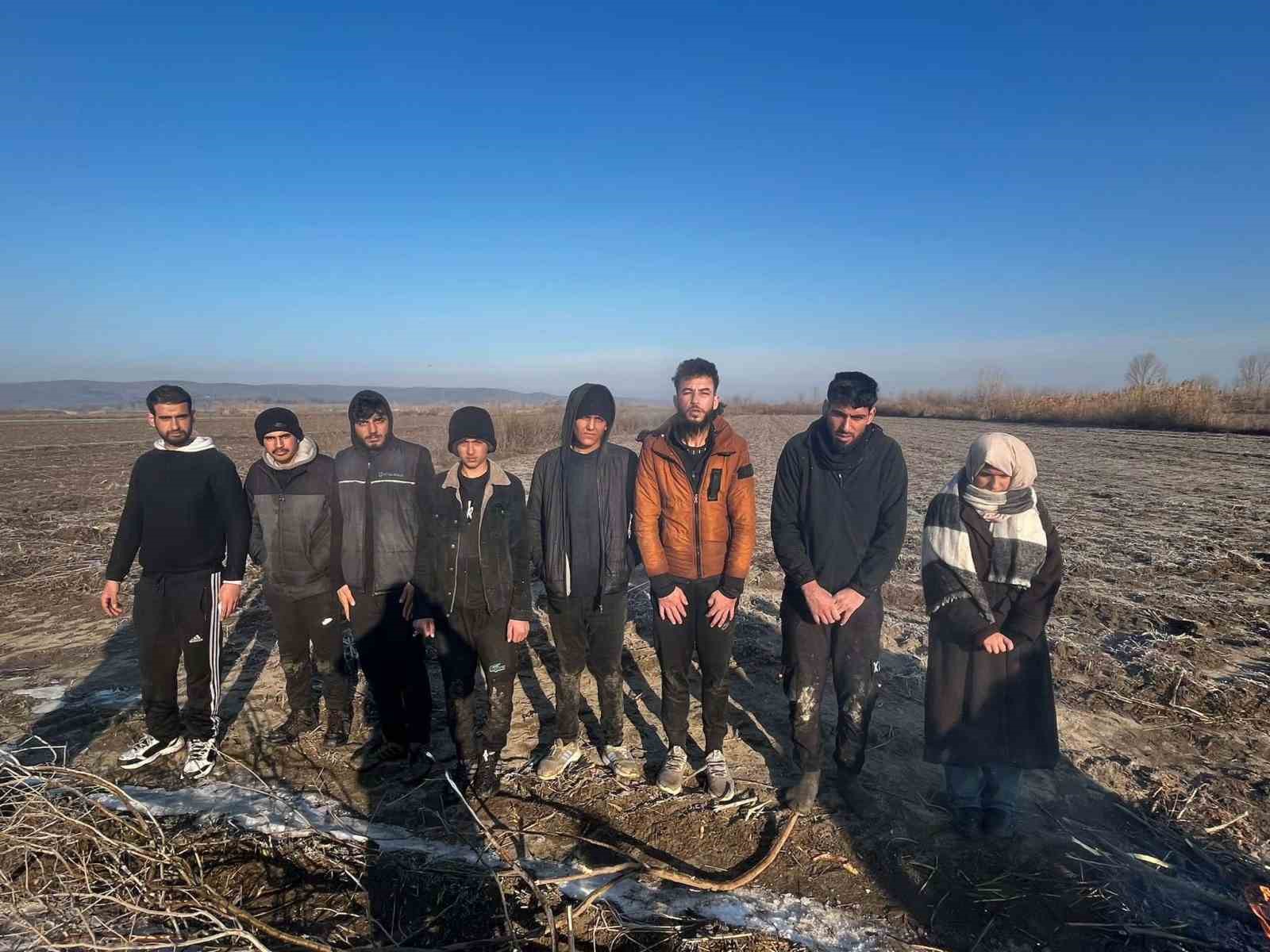 Edirne’de bir haftada 170 düzensiz göçmen yakalandı